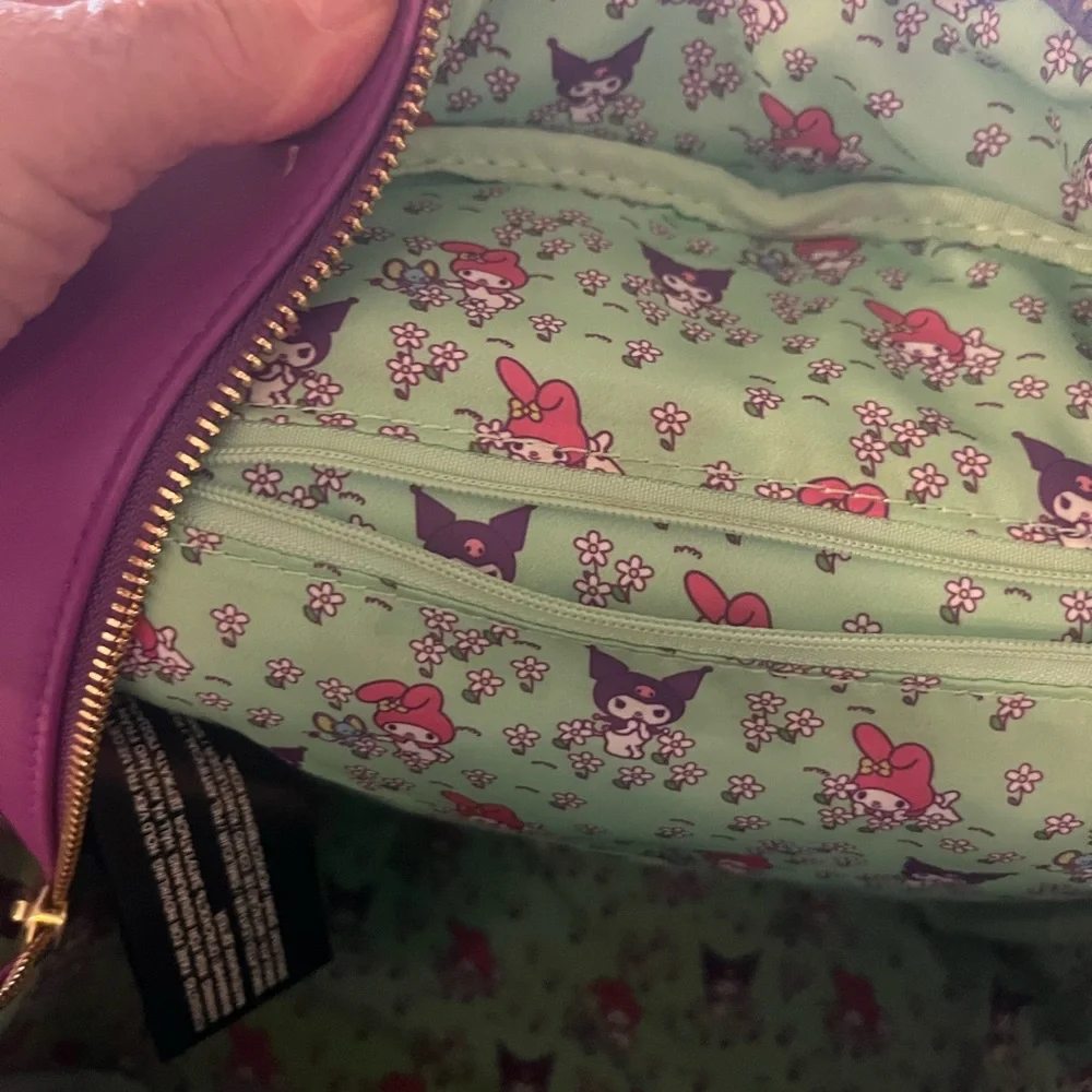 MY MELODY‎ & KUROMI SANRIO LOUNGEFLY BACKPACK Like New